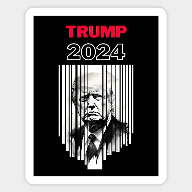 Trump 2024 ! Sticker by UmagineArts